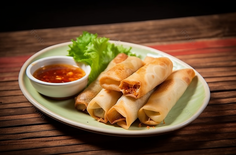 辣椒蘸酱肉卷猪肉鸡肉泰国菜,高清,摄影图,摄影图片,图片大全,摄影图免费下载